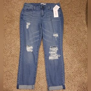 Just Fab Women's Size 29 Jeans Distressed Style Brand New